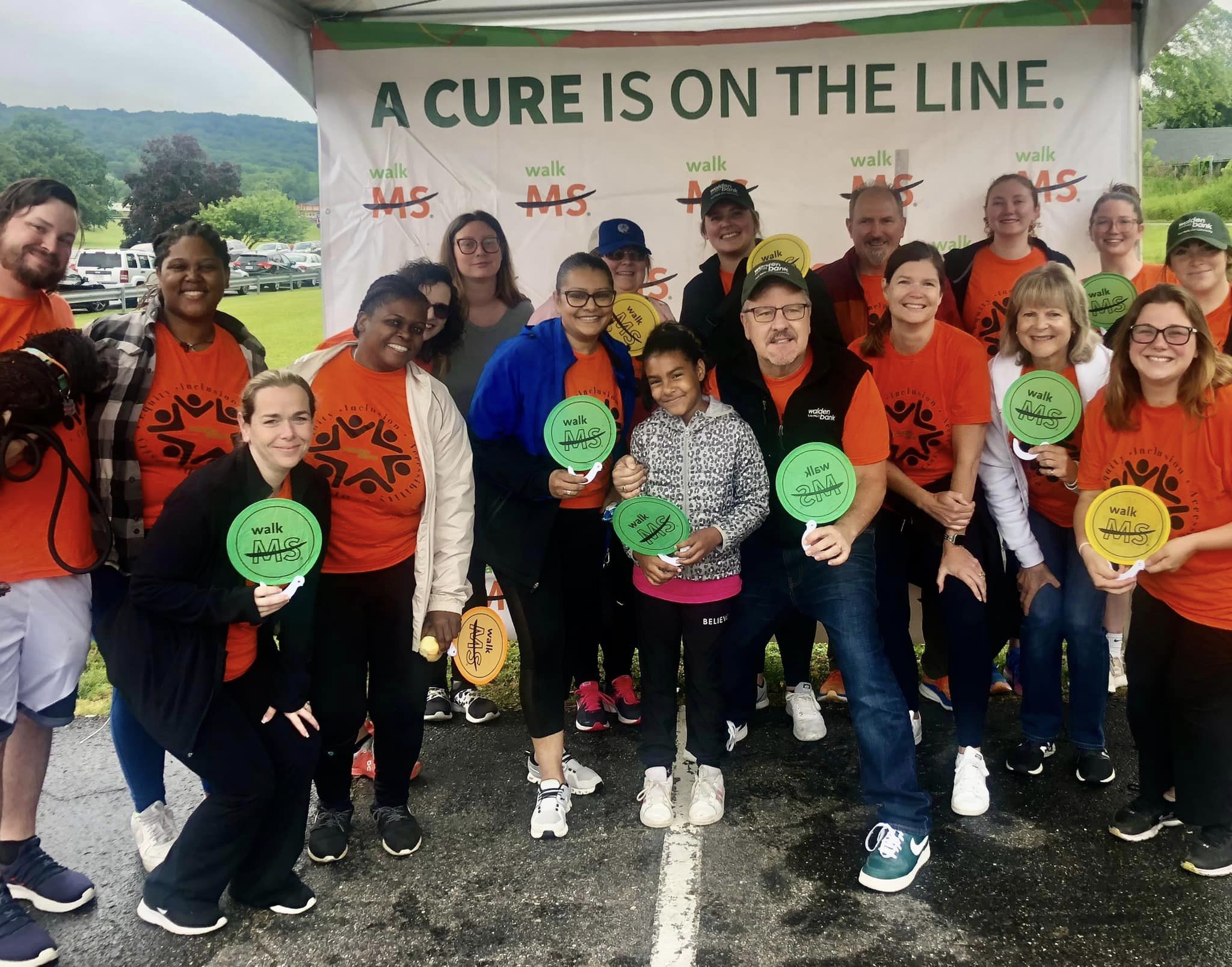 Team WSB Reaches Fundraising Goal at The MS Orange Walk