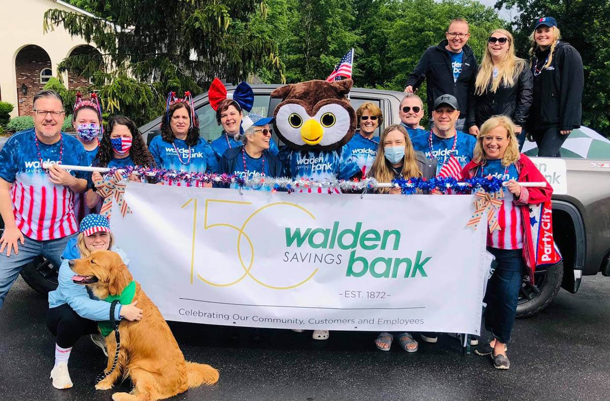  WALDEN SAVINGS BANK PARTICIPATES IN CIRCLEVILLE PARADE