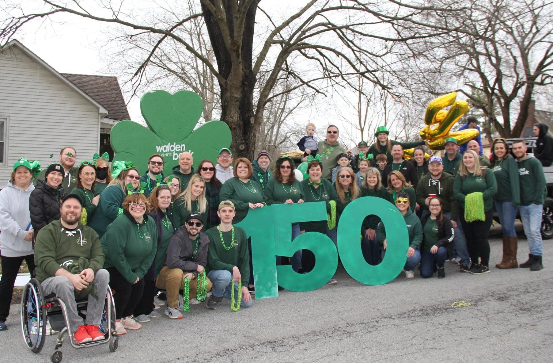 Walden Savings Bank Celebrates St. Patrick's Day 