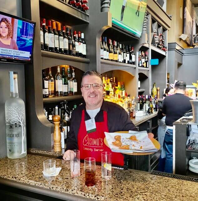 Walden Savings Bank President & CEO is Celebrity Server