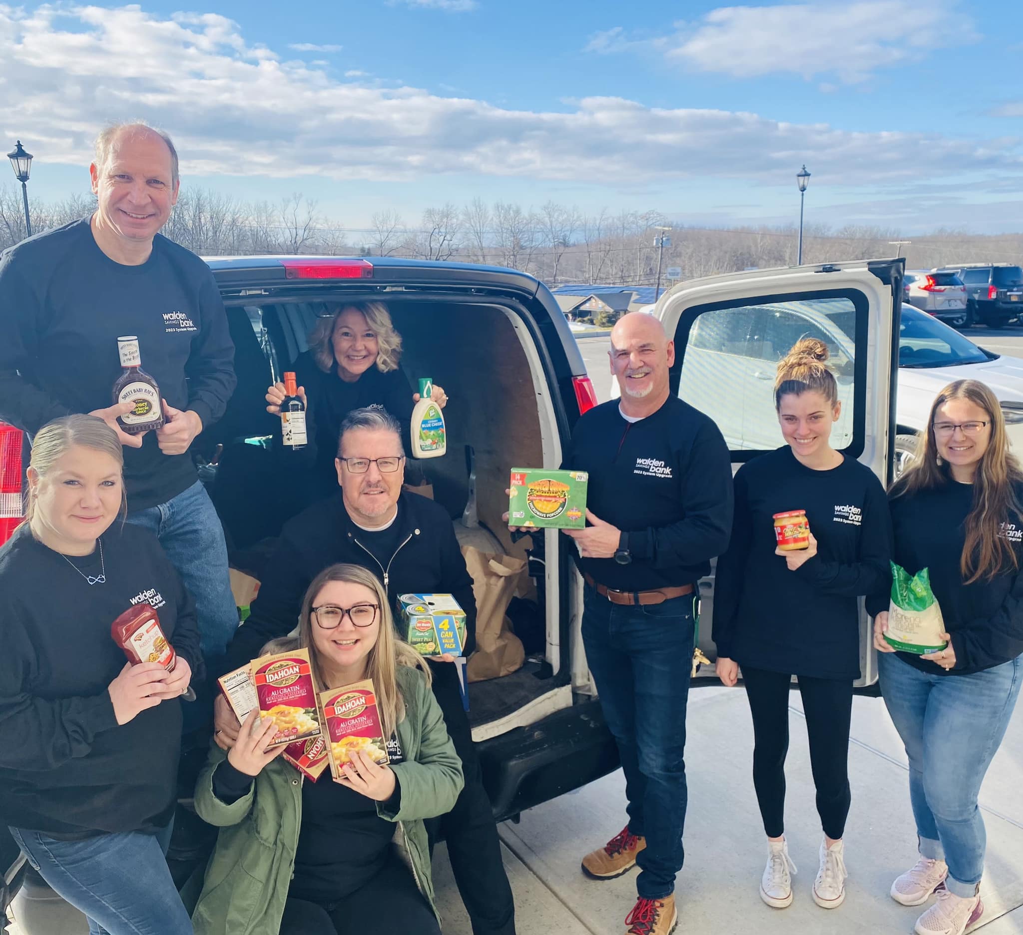 Walden Savings Bank Stuffs the Van