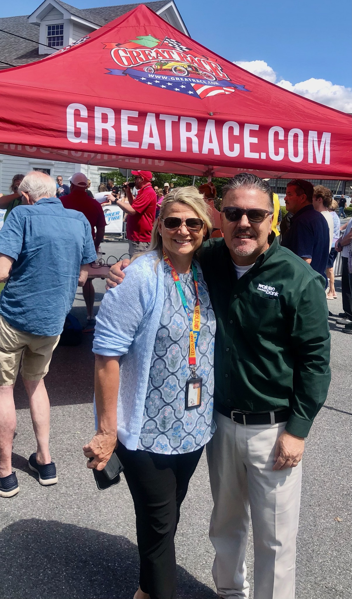 The Great Race Roars into the Village of Montgomery