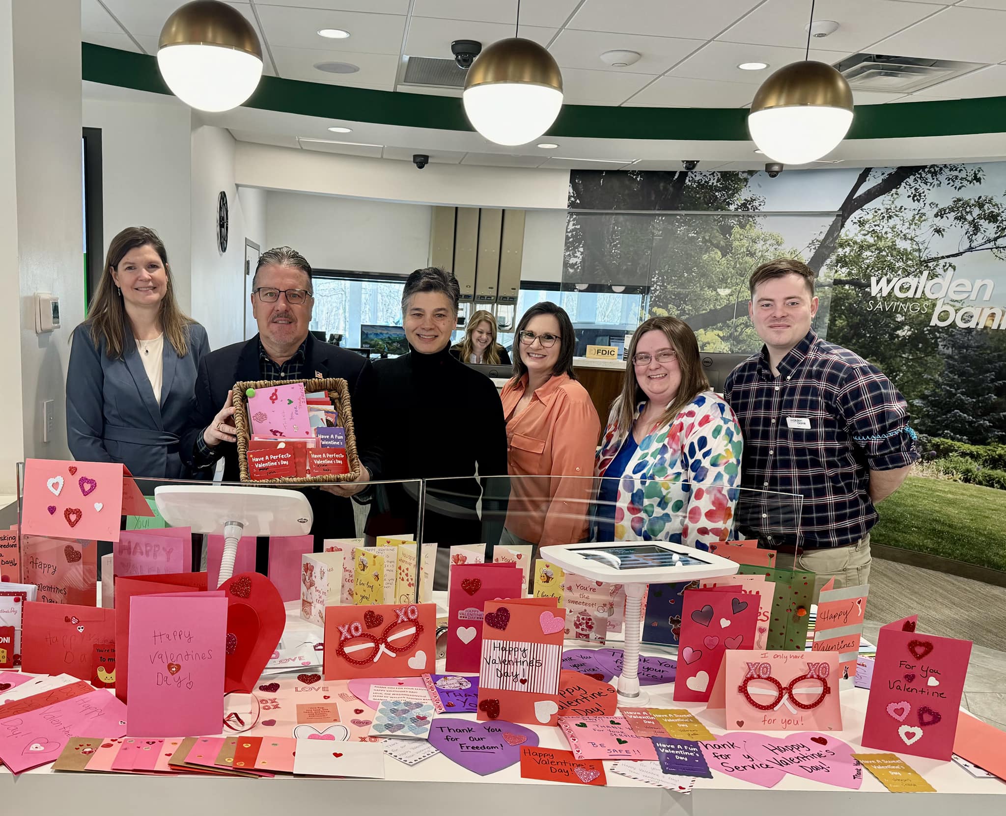Spreading Love and Gratitude: Walden Savings Bank's Heartfelt Gesture for Veterans! 